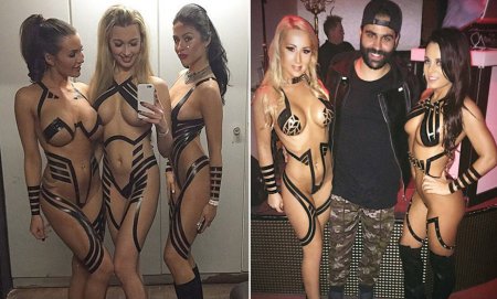 Изолента на сосках