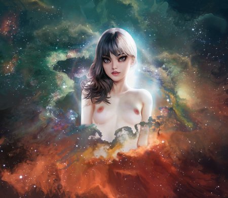 Космические девушки ню