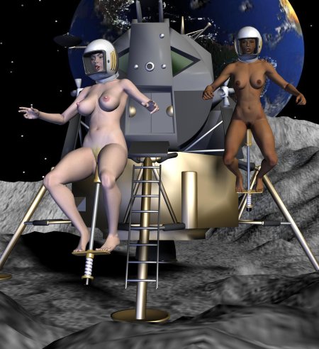 Астронавты ню