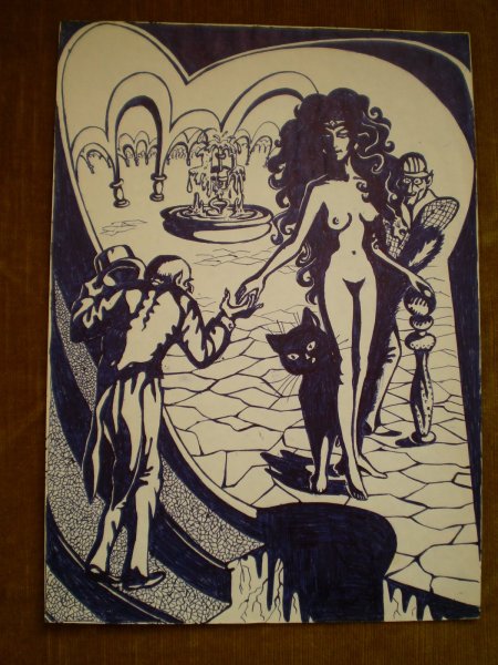 Гелла мастер и Маргарита ню