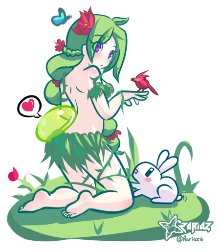 Дриада террария арт