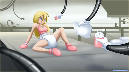 Abdl diaper няня робот хентай