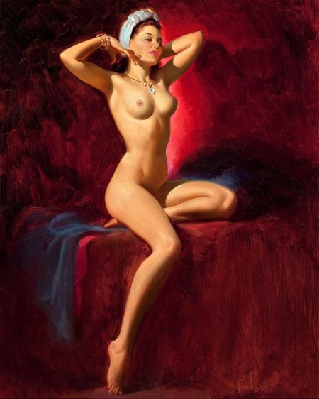 Эротический женский портрет