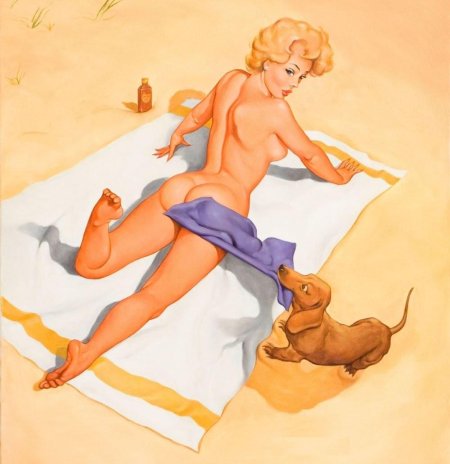 Эротические рисунки пин ап