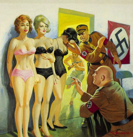 Голые женщины в публичном доме