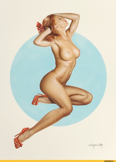 Голые девки в стиле пин ап
