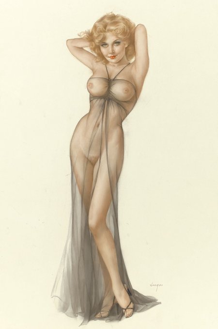 Альберто Варгас пин ап