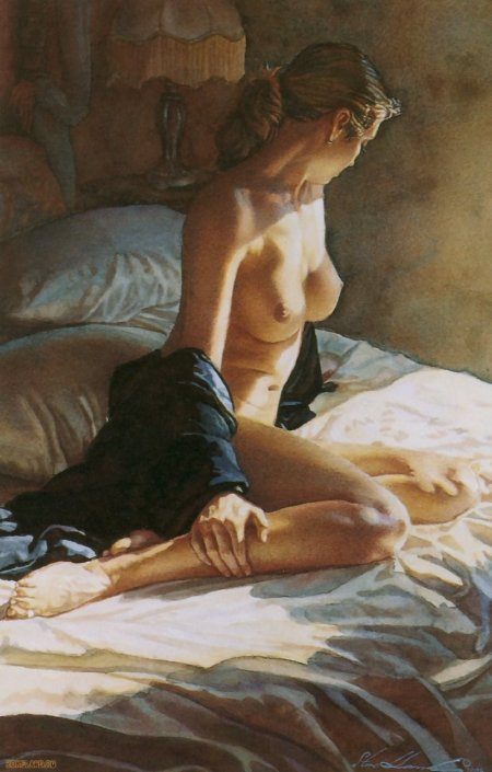 Художник Стив Хэнкс Steve Hanks ню