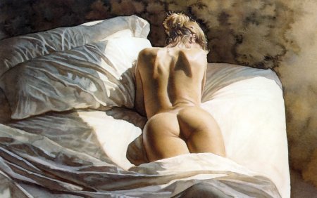 Художник Стив Хэнкс Steve Hanks ню