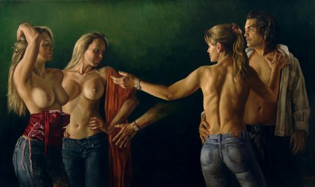 Эротическая живопись мужская