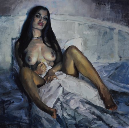 Ню живопись Эрик Валлес