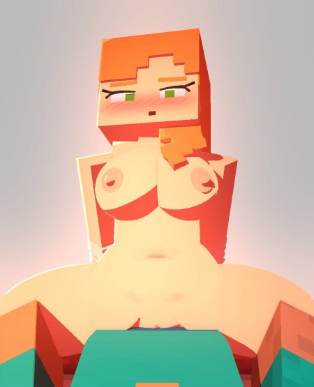 Хентай майнкрафт Алекс футанари