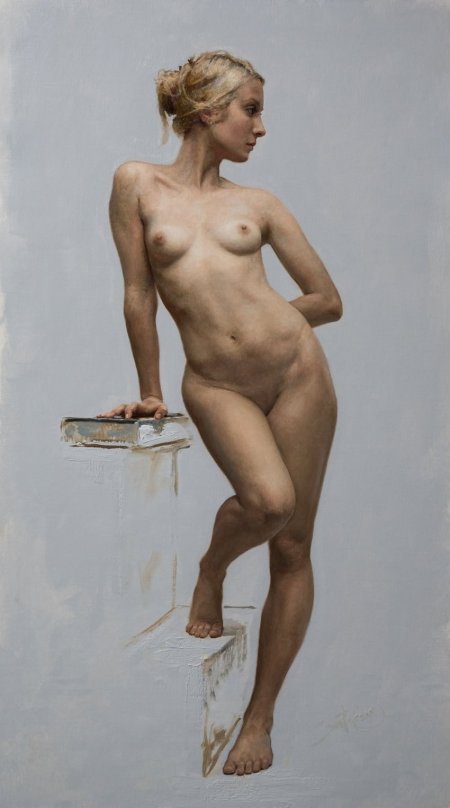 Художник Gulyas Венгрия nude