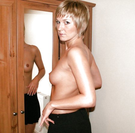 Милфа с короткими волосами частное