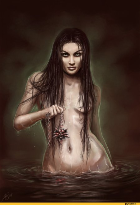 Девушки фэнтези ведьмы ню