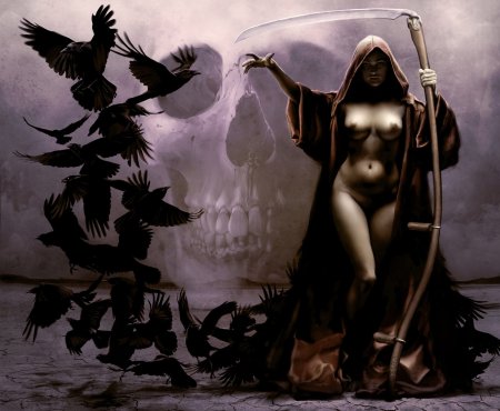 Мрачные эротические картинки