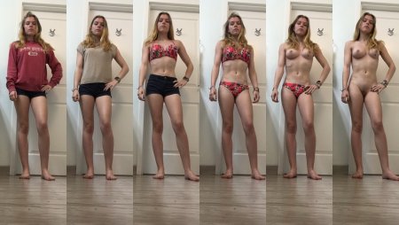 Девушки одетые и раздетые