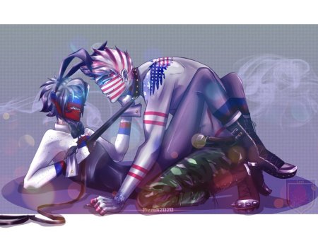 Кантрихуманс хентай Америка