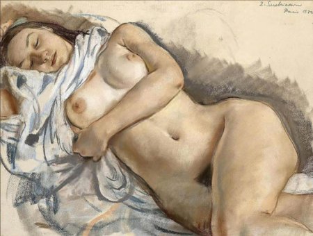 Зинаида Серебрякова обнаженки