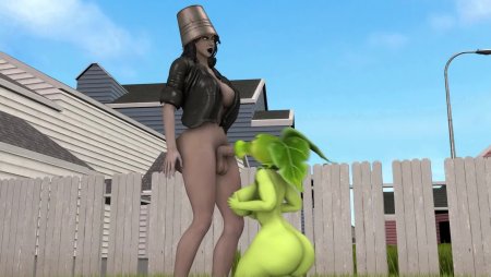 Plants vs Zombies futanari
