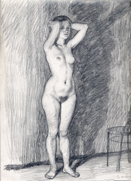 Голые женщины в графике