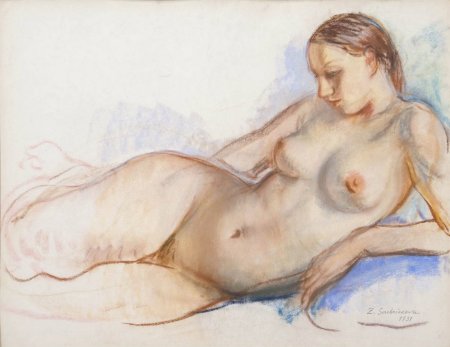 Зинаида Серебрякова обнаженка