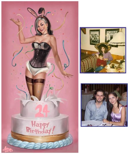 Девушка из торта