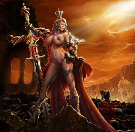 Фэнтези воительницы