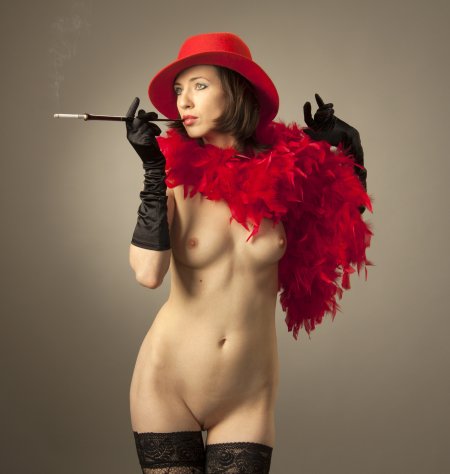 Экстравагантные девушки ню