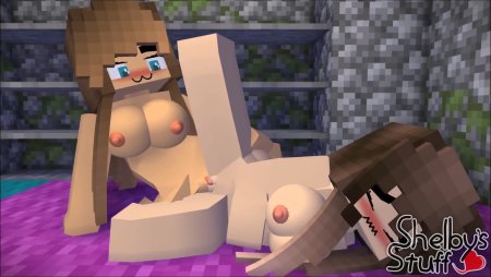 Голые в МАЙНКРАФТЕ лесби