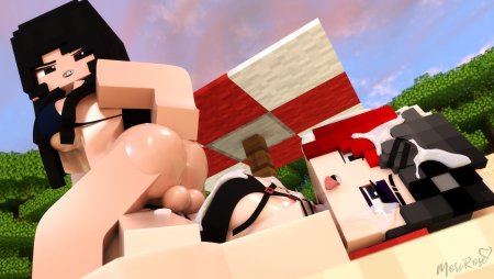 Гей-порно в МАЙНКРАФТЕ 3d