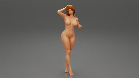 Девушка светлые Солнечная фигура nude