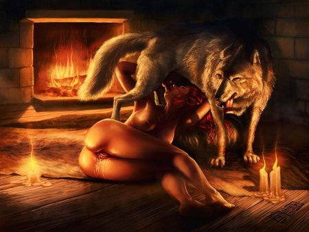 Демон волк ххх