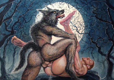 Женщина оборотень хентай