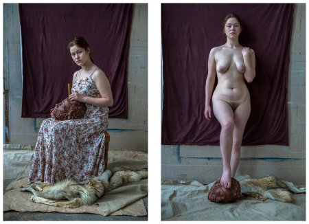 Александра Корсунская натурщица