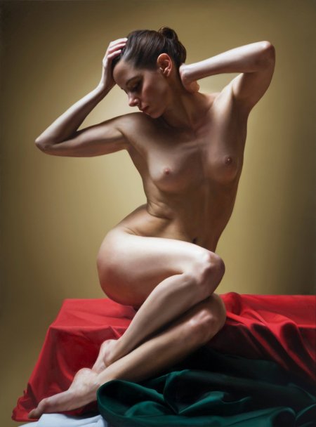 Художник Хавьер Арисабало ню