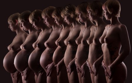 Голые беременные девочки