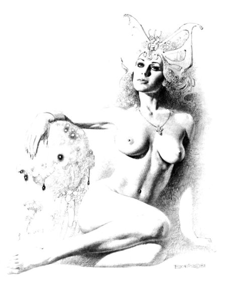 Эротические графические рисунки