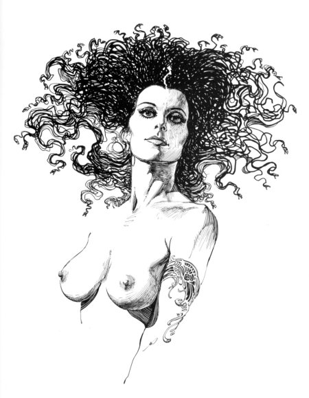 Эротические графические рисунки