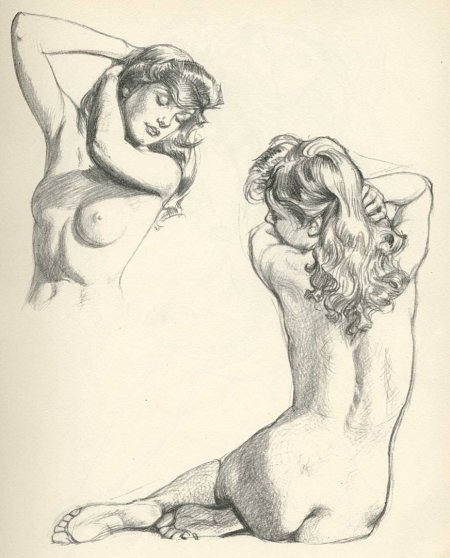 Современные эротические иллюстрации в графике