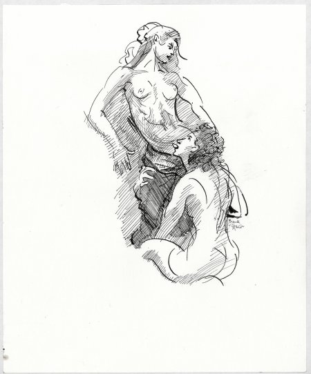 Современная Графика ню