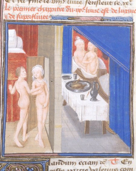 Голые женщины в среднем веке