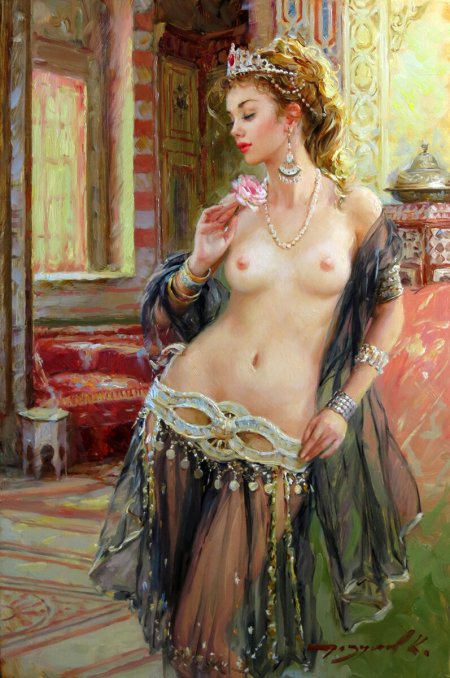 Гарем картины Konstantin Razumov