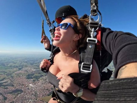 Крис Галера прыжок с парашютом