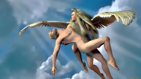 Голые ангелы мужские и женские