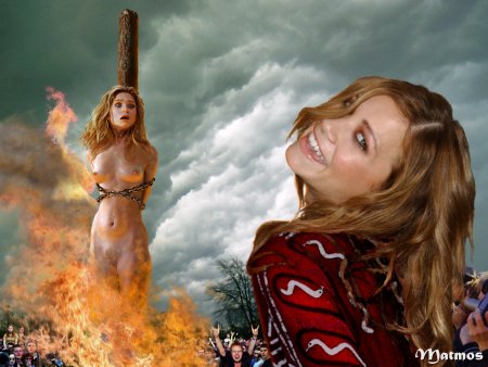 Сожжение ведьм на костре ню