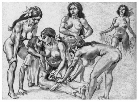 Порнографические рисунки древности