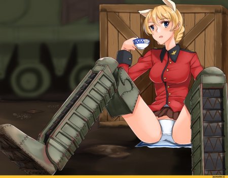 Girls und Panzer Дарджилинг xxx