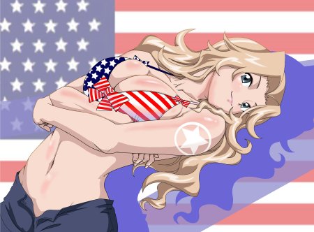 Американские девочки хентай