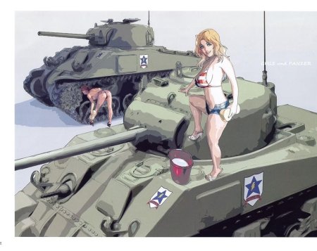 Girls und Panzer Сандерс